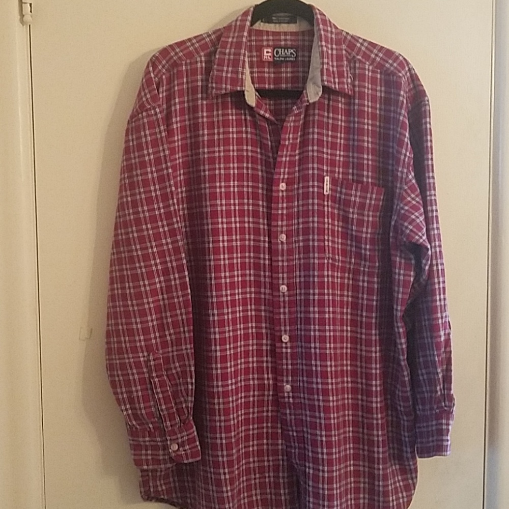 VINTAGE CHAPS RALPH LAUREN SHIRT.